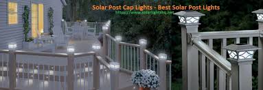 best solar post cap lights in 2020