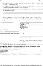 Packet 4 Modification Of Child Support Forms Associated