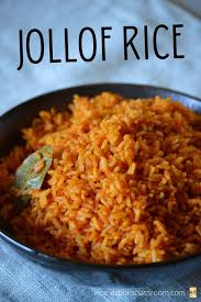 jollof rice african recipes home