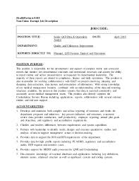 Cover Letter Business Analyst Job Description Wiki Data