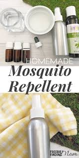 natural homemade mosquito repellent