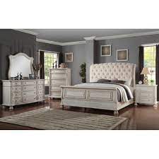 If you are looking for bedroom sets off white you've come to the right place. Sasha Lee Barton Creek 4 Piece King Bedroom Set In Off White Paint Nebraska Furniture Ma King Bedroom Sets White Bedroom Set Furniture Bedroom Furniture Sets