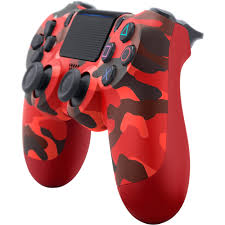 Sony Dualshock 4 Wireless Controller Red Camouflage