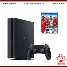 Bộ Máy Chơi Game Ps4 Slim 1TB Model 2218b Kèm Game PES 2021 - Chính Hãng