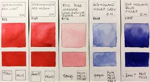 Jane Blundell Artist Old Holland Watercolour Complete Range
