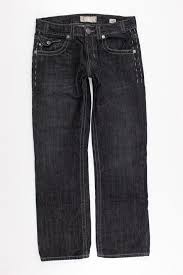 Mek Denim New York Boot Cut Black Jeans Mens Sz 34 X 34