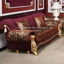 sofa red couch velvet sofas living