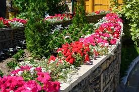 Garden Landscaping With Flowers