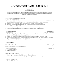 Sometimes, a resume just won't cut it. Accountant Curriculum Vitae Example Templates At Allbusinesstemplates Com