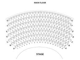 Seating Map The Belfry Theatre