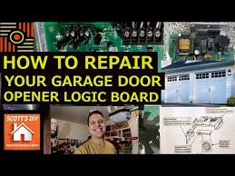 garage door opener logic board