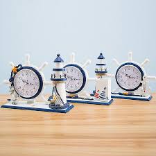 Table Clock Lighthouse Mantle Clocks