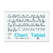 Pacon Corporation Pac74620 Chart Tblt 24x16 Inch 1 Ruled 25 Ct