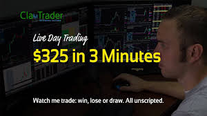 Live Day Trading 325 In 3 Minutes