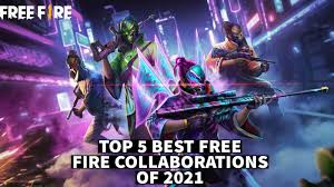 the best collabs in free fire free