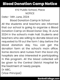notice on blood donation c 5