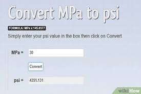 Also, explore tools to convert psi or bar to other pressure units or learn more about pressure conversions. How To Convert Mpa To Psi 6 Steps With Pictures Wikihow