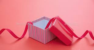 christmas present concept gift box
