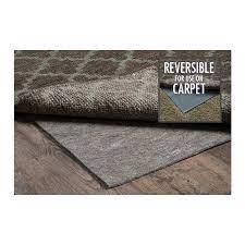 abstract grey polypropylene rug pad