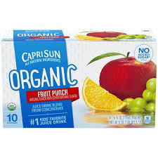 capri sun organic juice drink fruit
