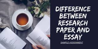 If you are interested in and inspired by the chosen topic, you will be able to create a research paper outline. Differences Between An Essay And A Research Paper Peachy Essay