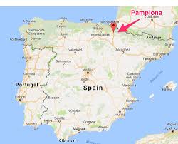 Pamplona (navarre) , spain on map. Running Of The Bulls Part 1 Josh Seefried