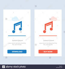 App Basic Design Mobile Music Blue And Red Download And