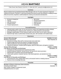 Best Administrative General Manager Resume Example Livecareer