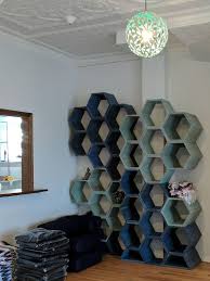 Custom Shelving Unit Honeycomb Shelves