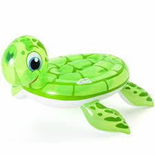 inflatable turtle with handles water
