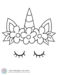 unicorn coloring pages free printable