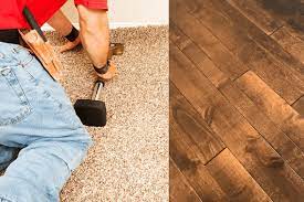 installing carpet over a hardwood floor