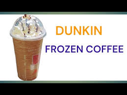 how to make dunkin frozen coffee you