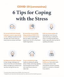Like you're struggling to keep a handle on life? Covid 19 Coronavirus 6 Tips For Coping With The Stress Infographic Mission Health Blog