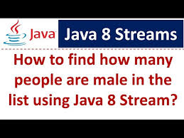 streams in java 8