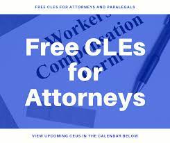 free cles for attorneys paralegals