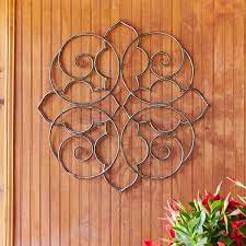Southern Patio 27 In H Taza Metal Wall Outdoor Decor Bronze