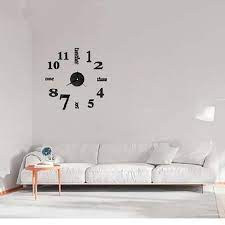 Compre 2021 Modern Large Wall Clock 3d