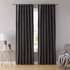 pair of premium velvet eyelet curtain