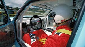 Kocani Macedonia 24 Jun 2018 Sport Car Drive Fast On Hill