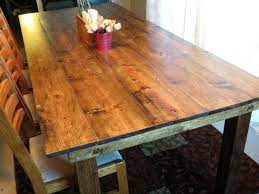 Rustic Farmhouse Table Built From