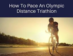 pace an olympic distance triathlon