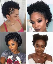 natural hairstyles for short hair