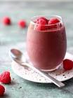 healthy raspberry chocolate shake