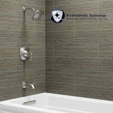 Shower Faucet In Brushed Nickel