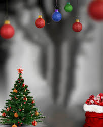 christmas tree editing background hd