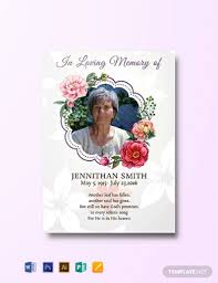 funeral card 11 exles