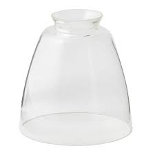 Clear Glass Bell Replacement Lamp Shade