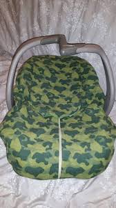 Baby Boy Infant Car Seat Cover Green