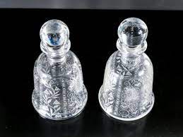 Crystal Bottles From Baccarat 1940s